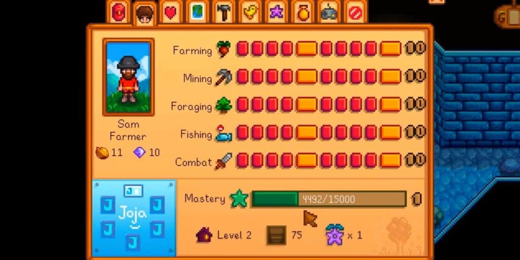 كيفية الحصول على جميع مكافآت الإتقان في Stardew Valley