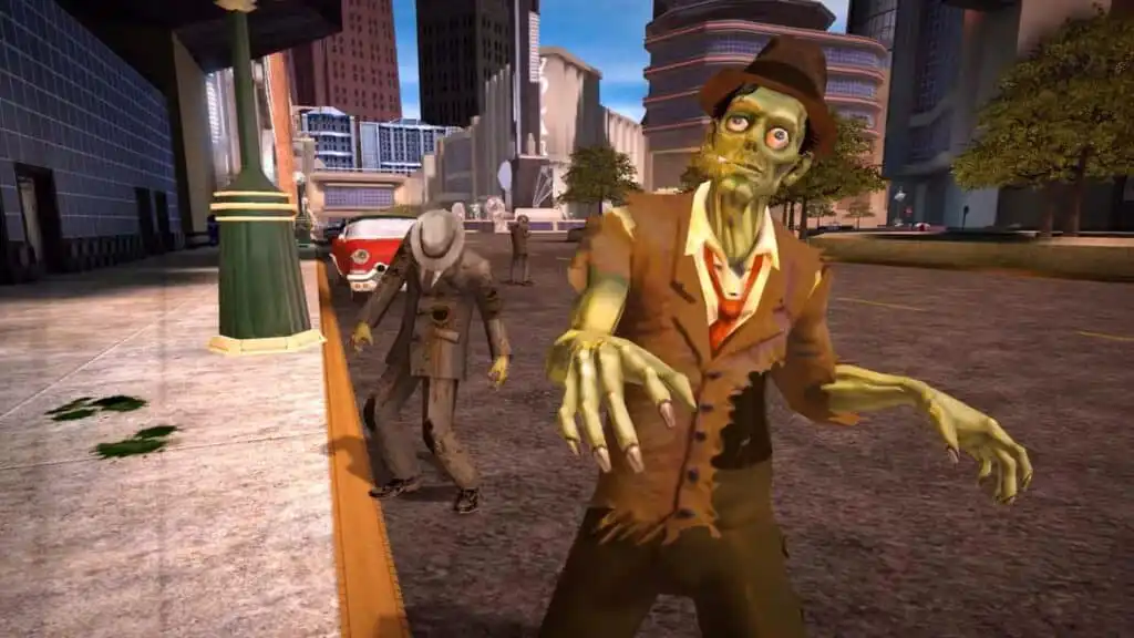 لعبة ستابس الزومبي في لعبة متمرد بلا نبض Stubbs the Zombie in Rebel Without A Pulse