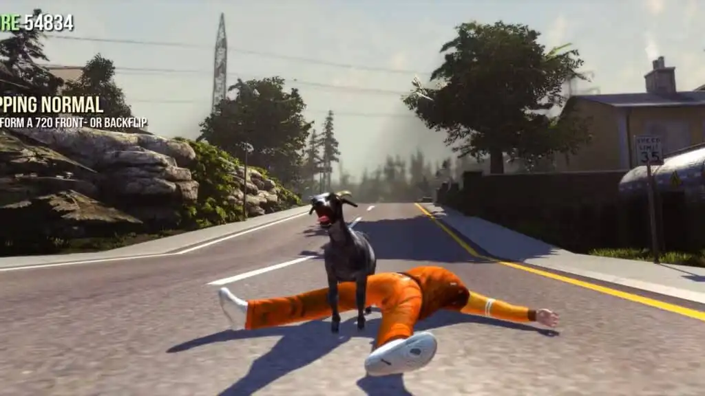 لعبة محاكي الماعز Goat Simulator