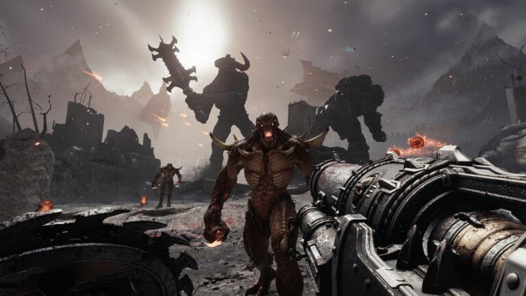 مقارنة DOOM The Dark Ages مقابل DOOM Eternal واطلع علي التغييرات