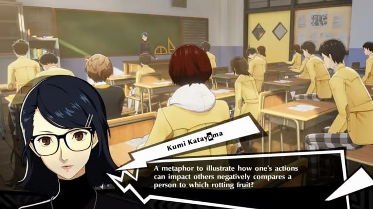 أسئلة وإجابات الصف في Persona 5: The Phantom X