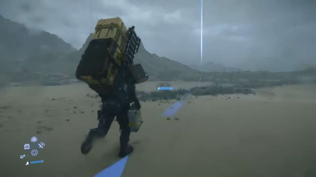 أسلوب اللعبة gameplay في لعبة Death Stranding 2 On the Beach
