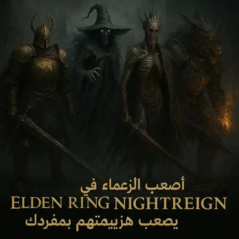 أصعب الزعماء في Elden Ring Nightreign يصعب هزيمتهم بمفردك