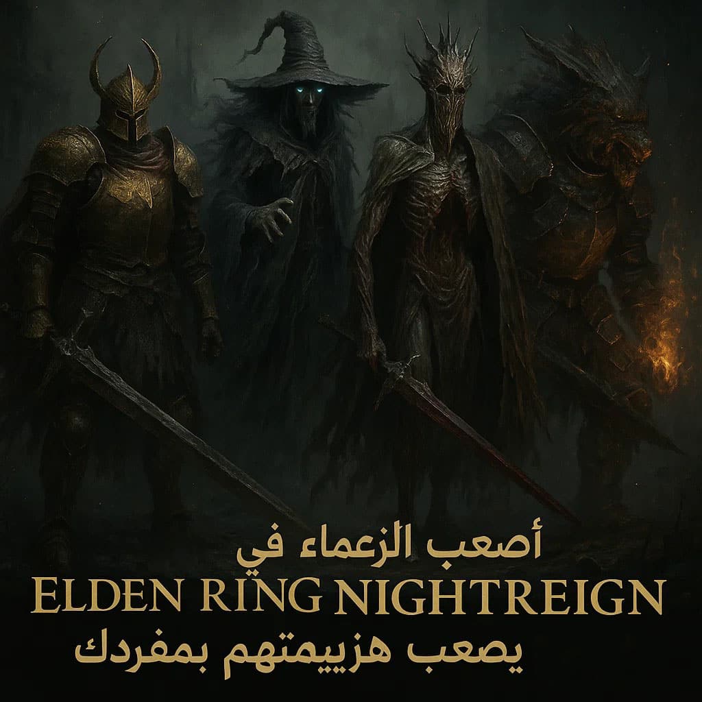 أصعب الزعماء في Elden Ring Nightreign يصعب هزيمتهم بمفردك