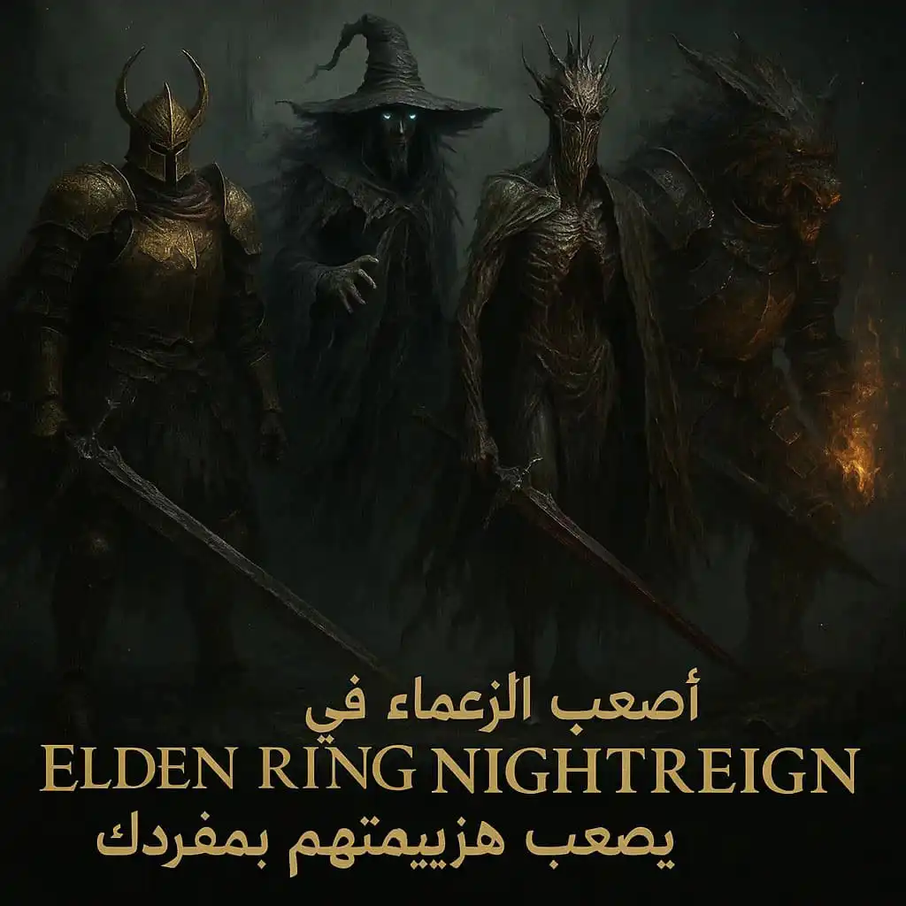 أصعب الزعماء في Elden Ring Nightreign يصعب هزيمتهم بمفردك