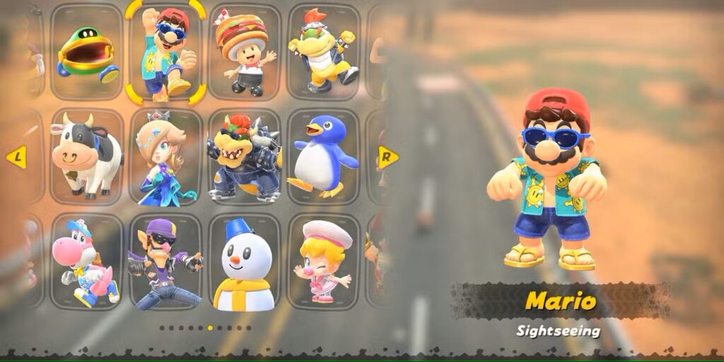 أفضل 7 أزياء لماريو في Mario Kart World
