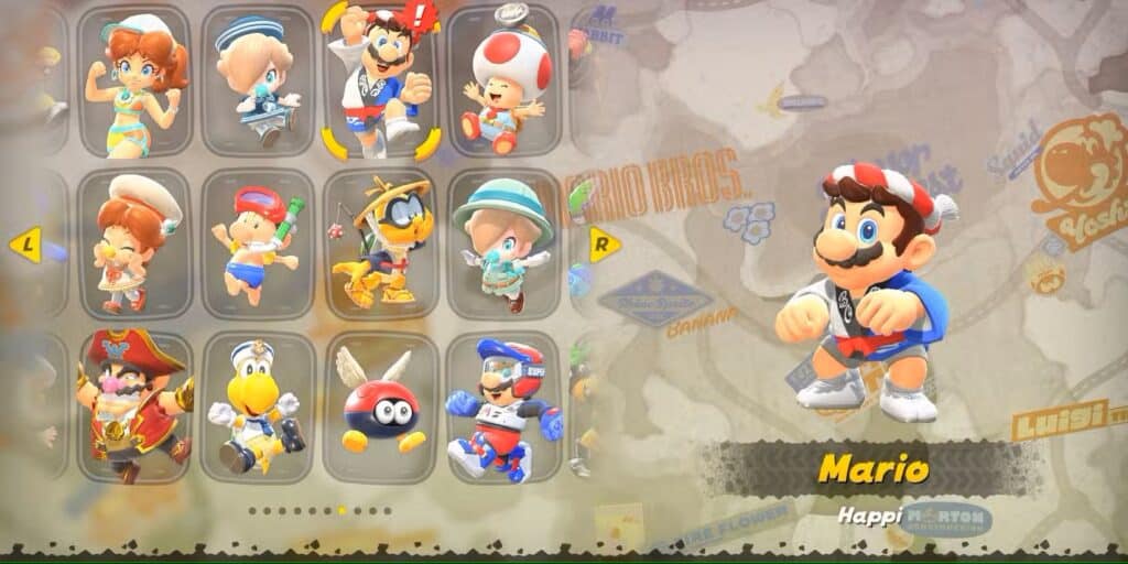 أفضل 7 أزياء لماريو في Mario Kart World