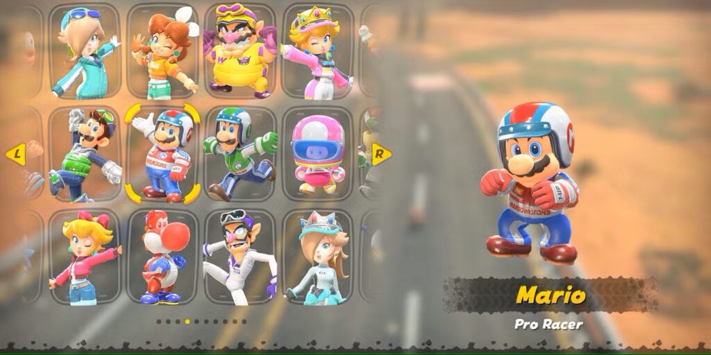أفضل 7 أزياء لماريو في Mario Kart World