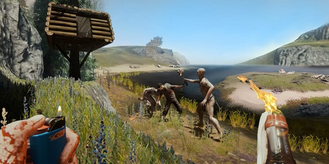 أفضل المواقع الأساسية في The Forest