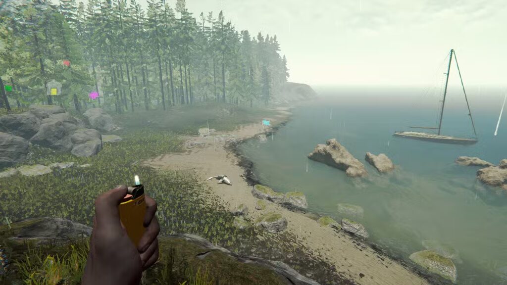أفضل المواقع الأساسية في The Forest
