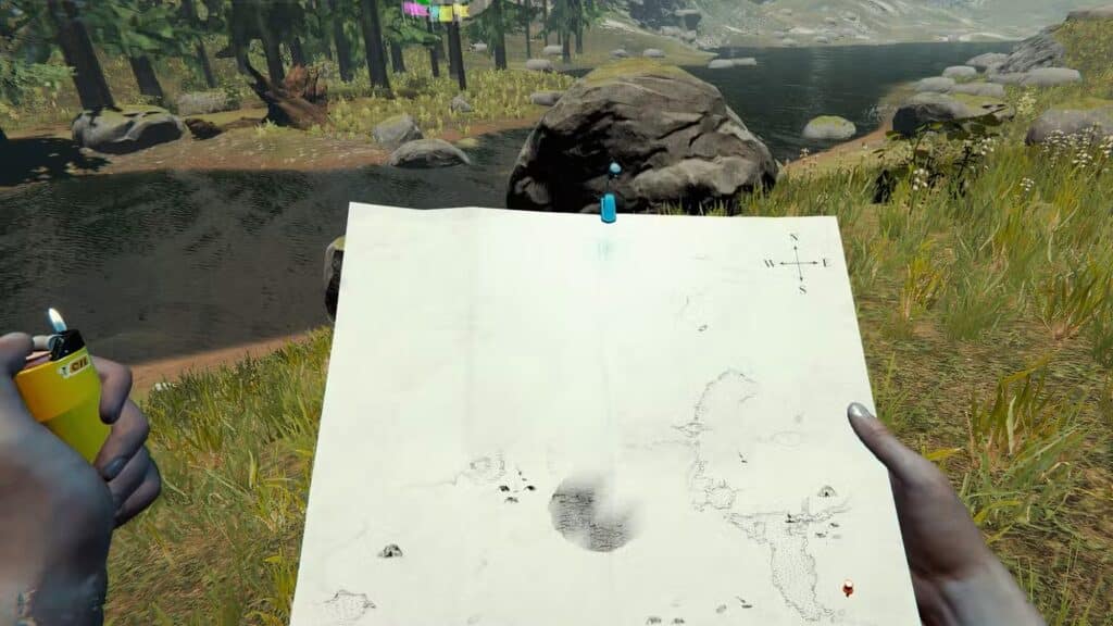أفضل المواقع الأساسية في The Forest