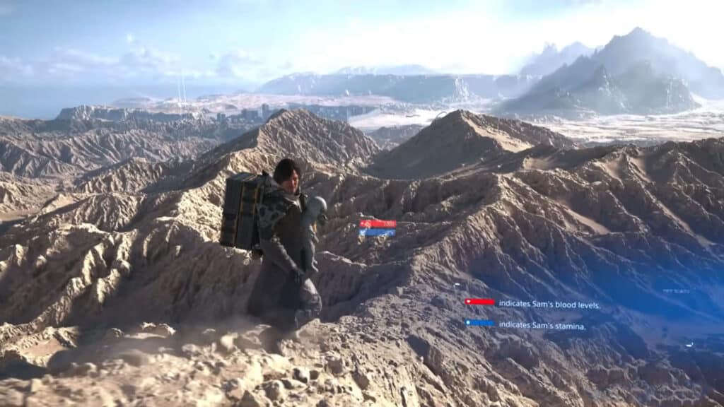 الجرافيك والرسومات في في لعبة Death Stranding 2 On the Beach