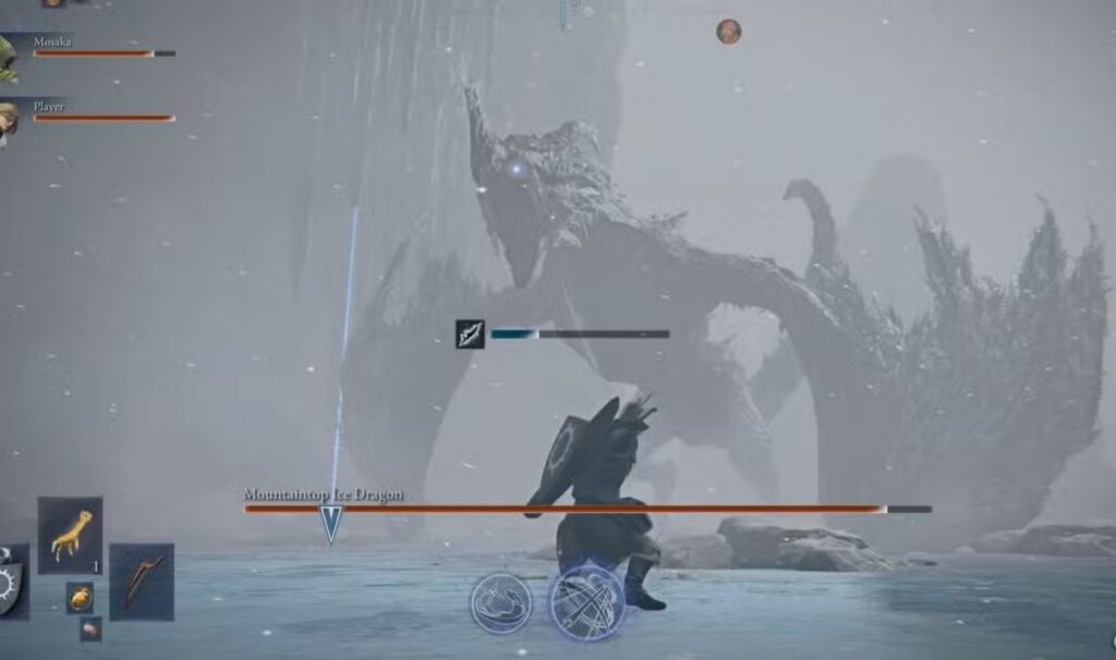 الزعيم تنين جبل الجليد (Mountaintop Ice Dragon)