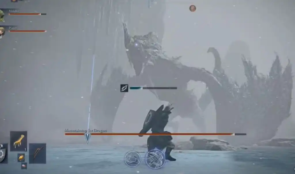 الزعيم تنين جبل الجليد (Mountaintop Ice Dragon)