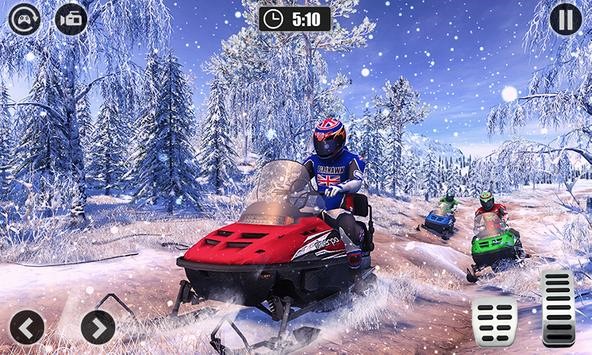 تحميل لعبة Snow Atv Bike Racing Sim للاندرويد APK