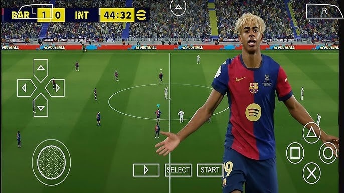 تحميل لعبة eFOOTBALL PES 2026 PPSSPP باتش V1 للكمبيوتر والهاتف