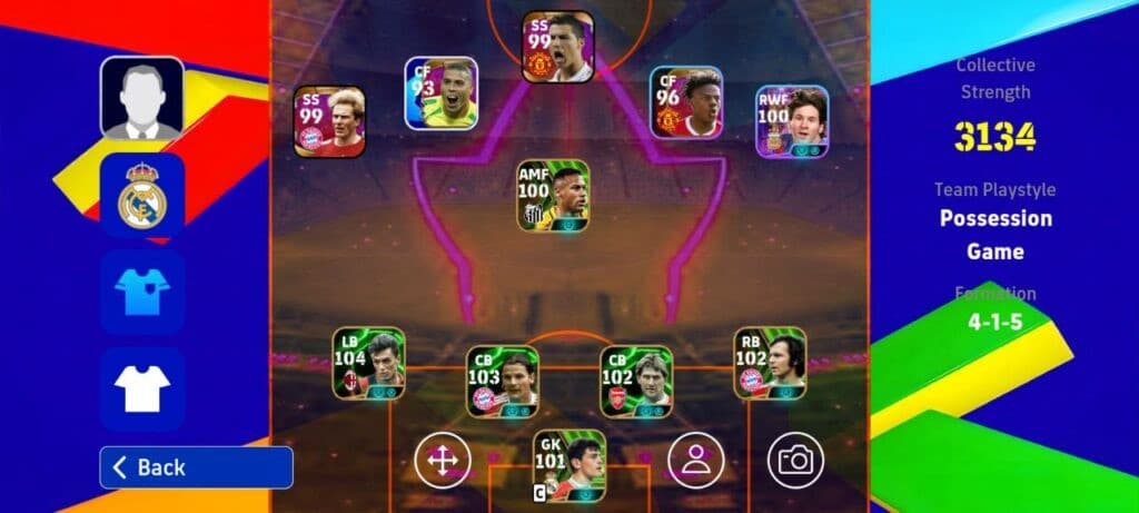 تحميل لعبة eFootball 2025 باتش كريستيانو رونالدو V.4.4.1