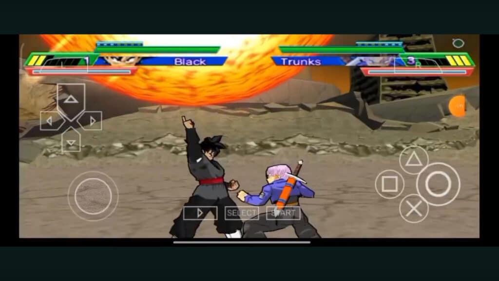 تحميل لعبة دراجون بول Dragon Ball Z Shin Budokai 6