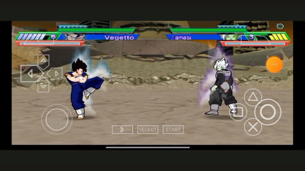 تحميل لعبة دراجون بول Dragon Ball Z Shin Budokai 6