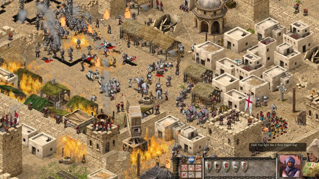 تحميل لعبة صلاح الدين Stronghold Crusader 1 الاصلية كاملة للكمبيوتر