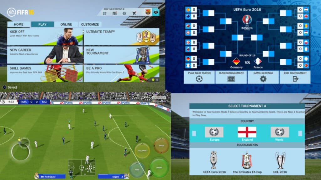 تحميل لعبة فيفا موبايل 2016 الأصلية للاندرويد APK مع OBB