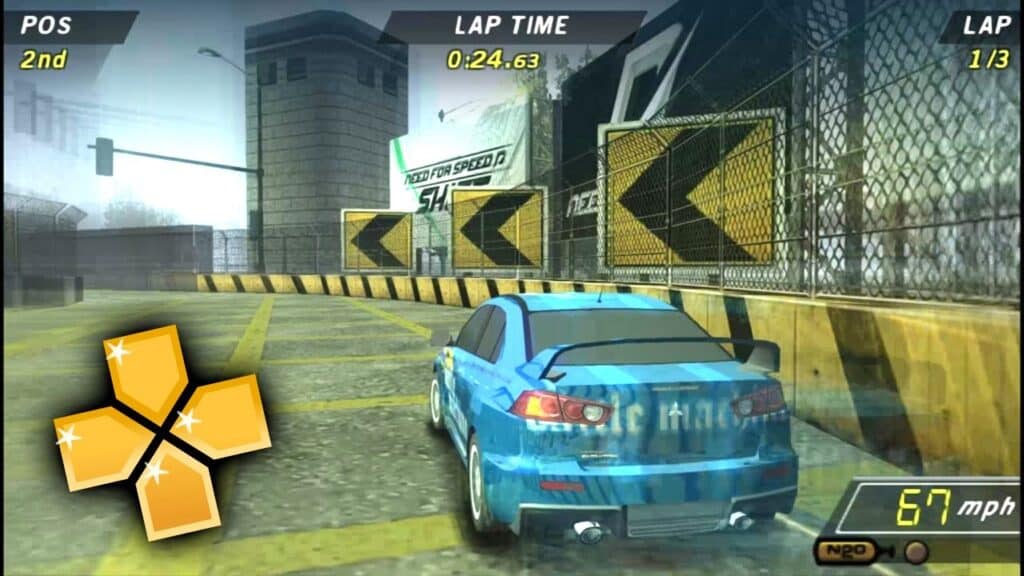 تحميل لعبة نيد فور سبيد شيفت Need for Speed: Shift PPPSSPP للكمبيوتر والهاتف