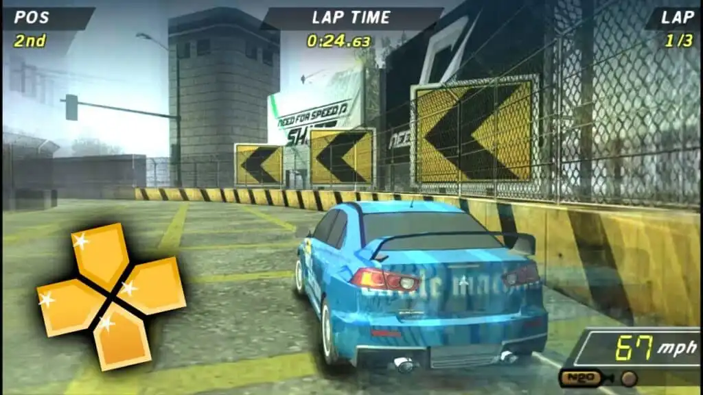 تحميل لعبة نيد فور سبيد شيفت Need for Speed: Shift PPPSSPP للكمبيوتر والهاتف