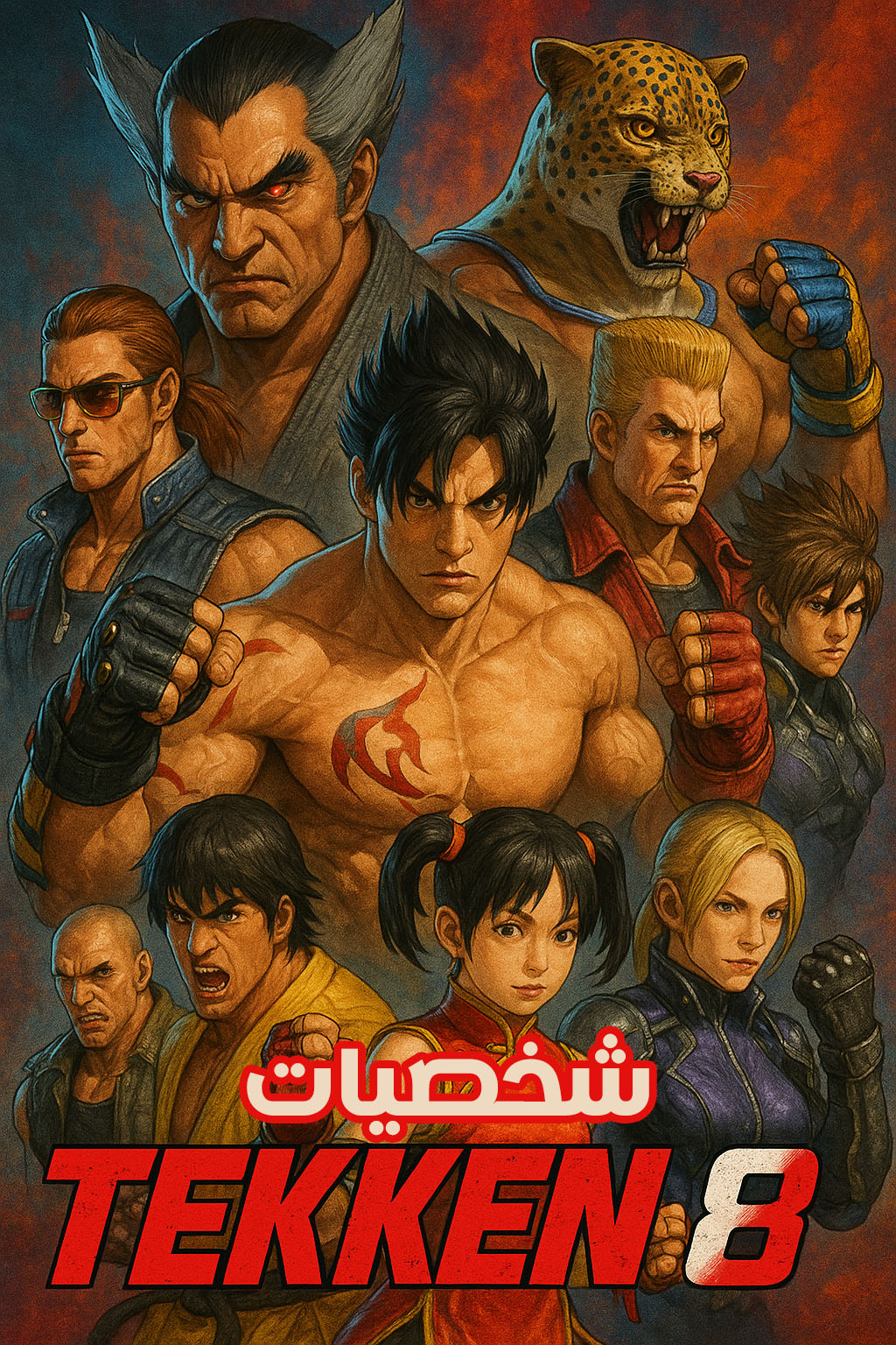 تصنيف جميع شخصيات Tekken 8 من الأقوي الي الي الأضعف