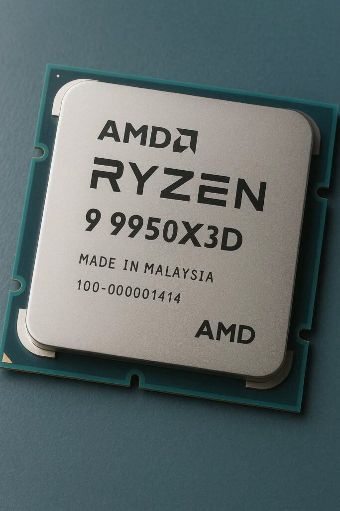 سعر المعالج AMD Ryzen 9 9950X3D