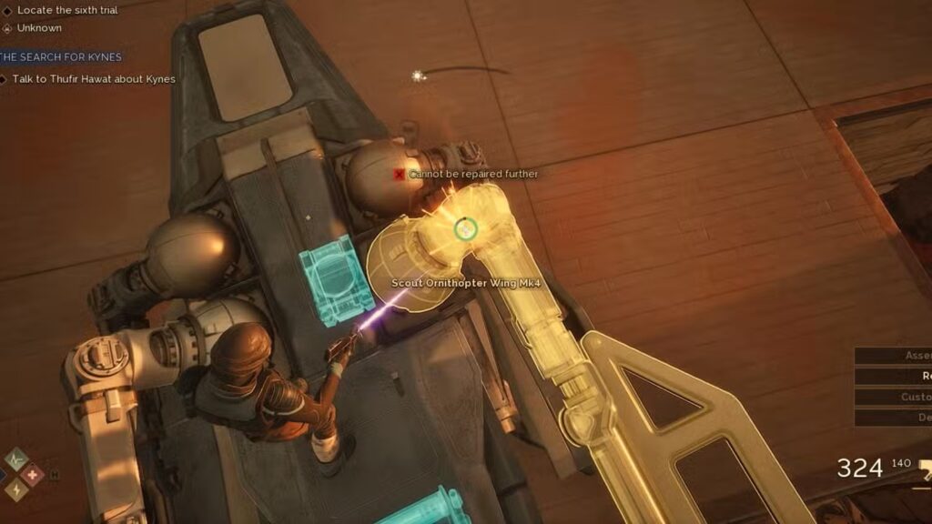 كيفية بناء طائرة أورنيثوبتر بسرعة في Dune: Awakening