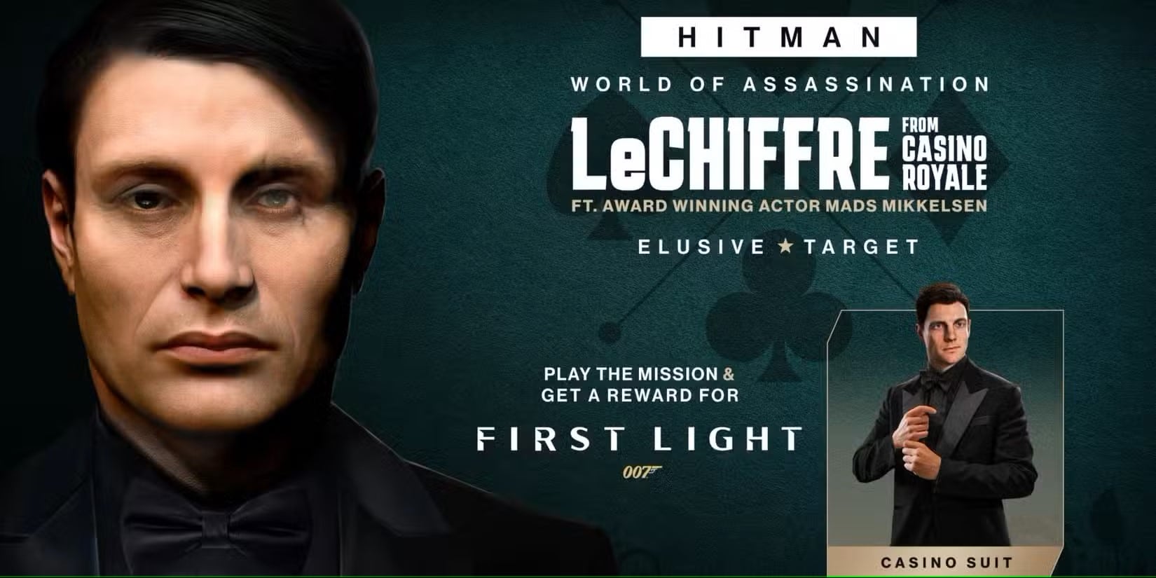 كيفية فتح بدلة الكازينو في لعبة 007 First Light في Hitman