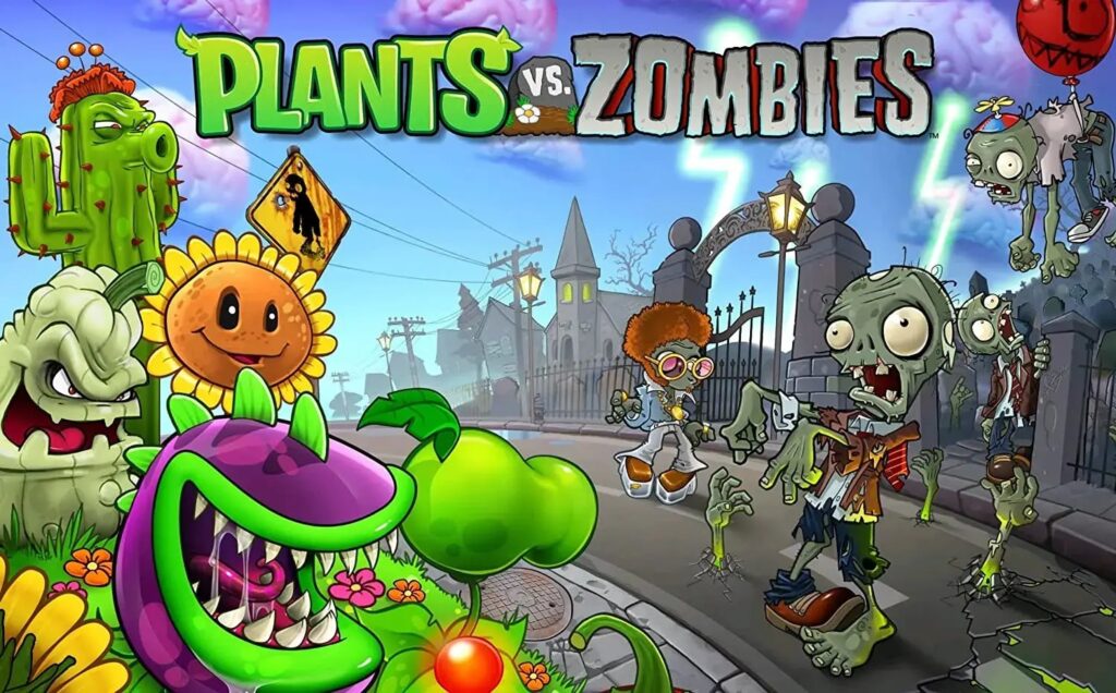 لعبة Plants vs Zombies