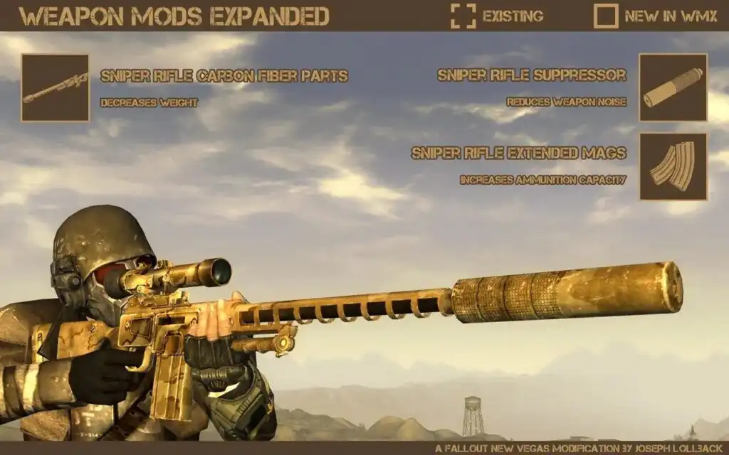مود Weapon Mods Expanded – WMX