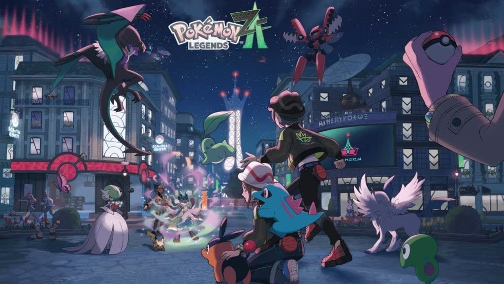 عرض جديد للعبة Pokémon Legends: Z-A يستعرض فريق Team MZ والشخصية Corbeau واستكشاف العالم على جهاز Switch 2