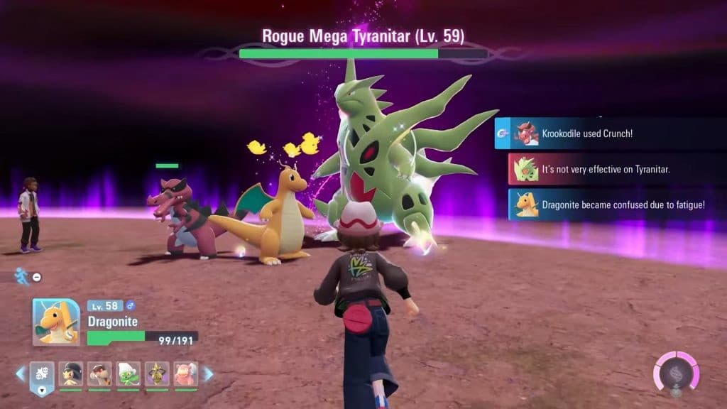 لعبة Pokémon Legends: Z-A تقدم بوكيمونات متوحشة ذات تطوّر ميغا (Rogue Mega-Evolved Pokémon)
