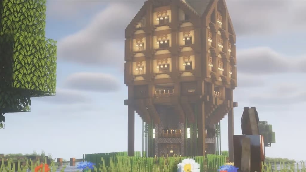 أفضل أفكار منازل ماين كرافت تحديث Chase the Skies