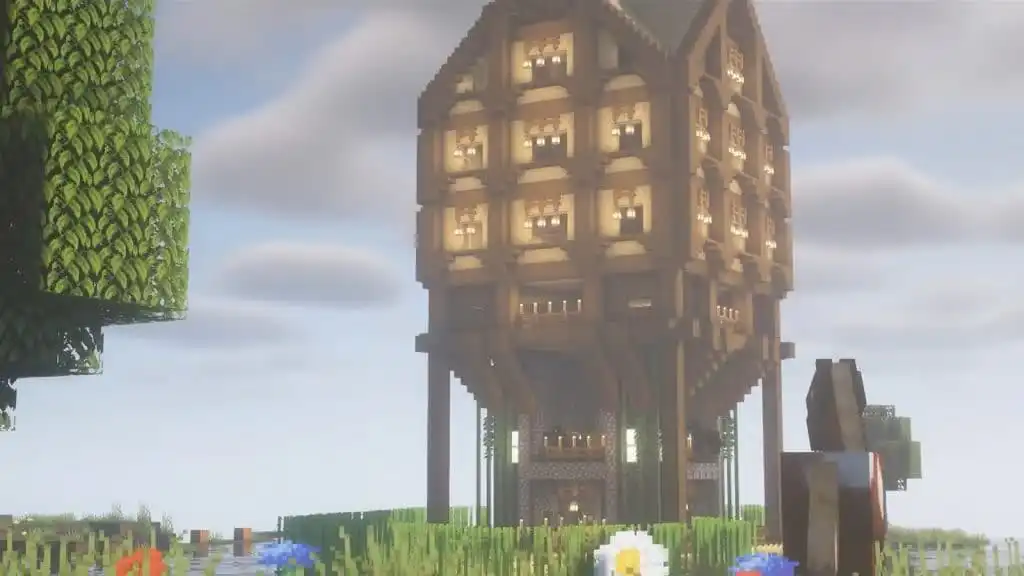 أفضل أفكار منازل ماين كرافت تحديث Chase the Skies