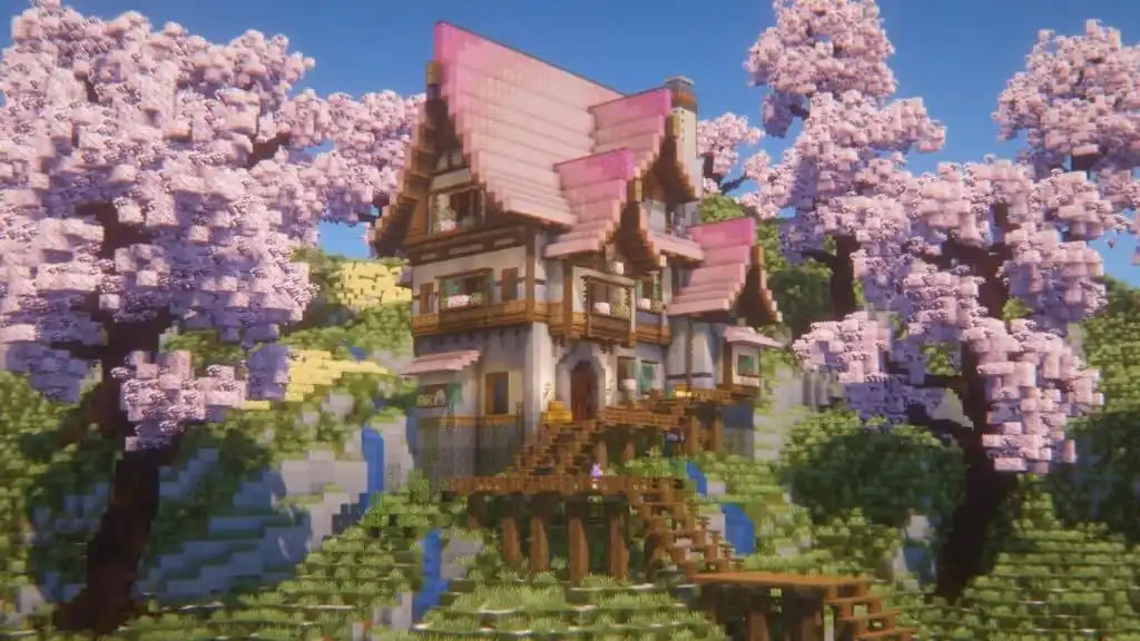 أفضل أفكار منازل ماين كرافت تحديث Chase the Skies