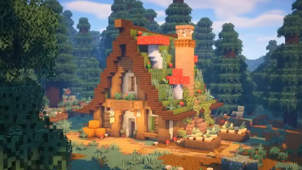 أفضل أفكار منازل ماين كرافت تحديث Chase the Skies