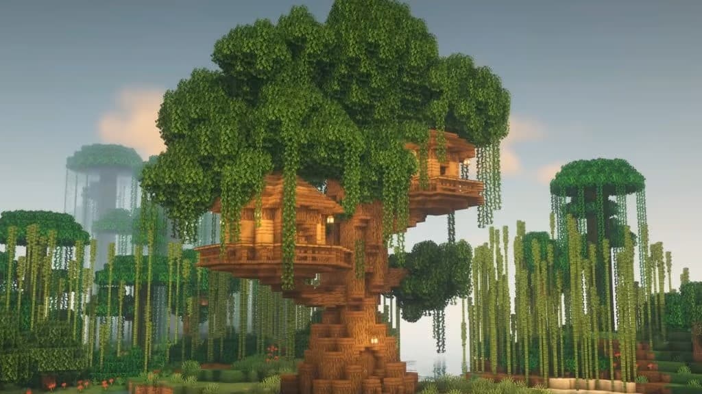 أفضل أفكار منازل ماين كرافت تحديث Chase the Skies