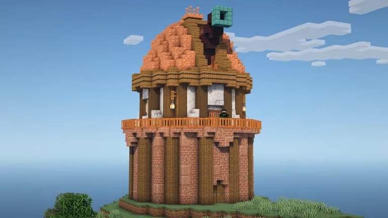 أفضل أفكار منازل ماين كرافت تحديث Chase the Skies