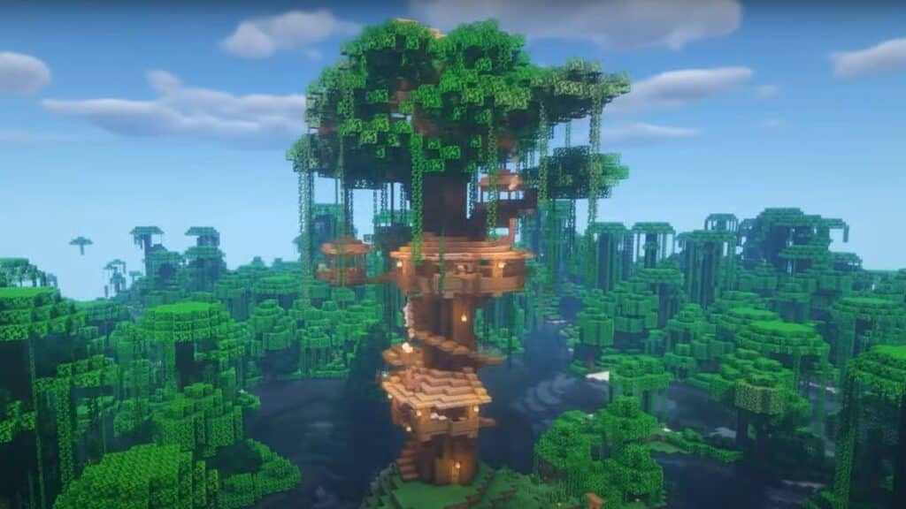 أفضل أفكار منازل ماين كرافت تحديث Chase the Skies