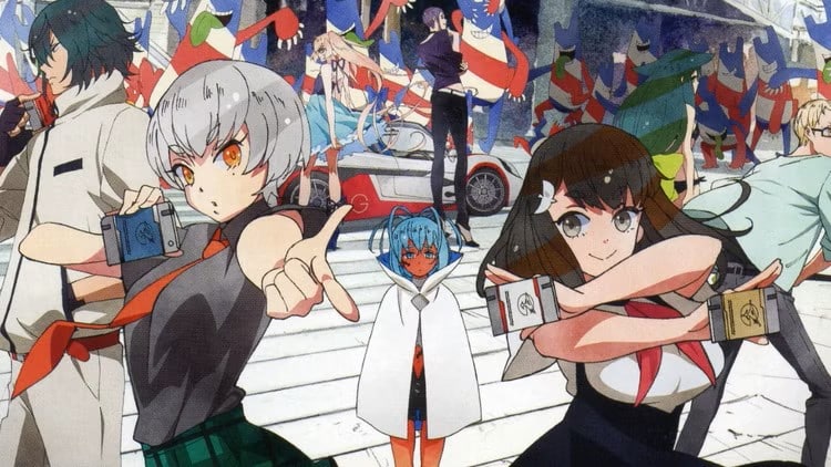 انمي Gatchaman Crowds