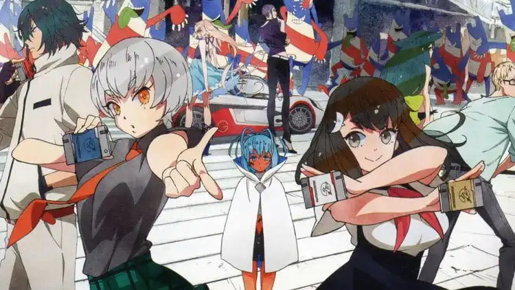 انمي Gatchaman Crowds