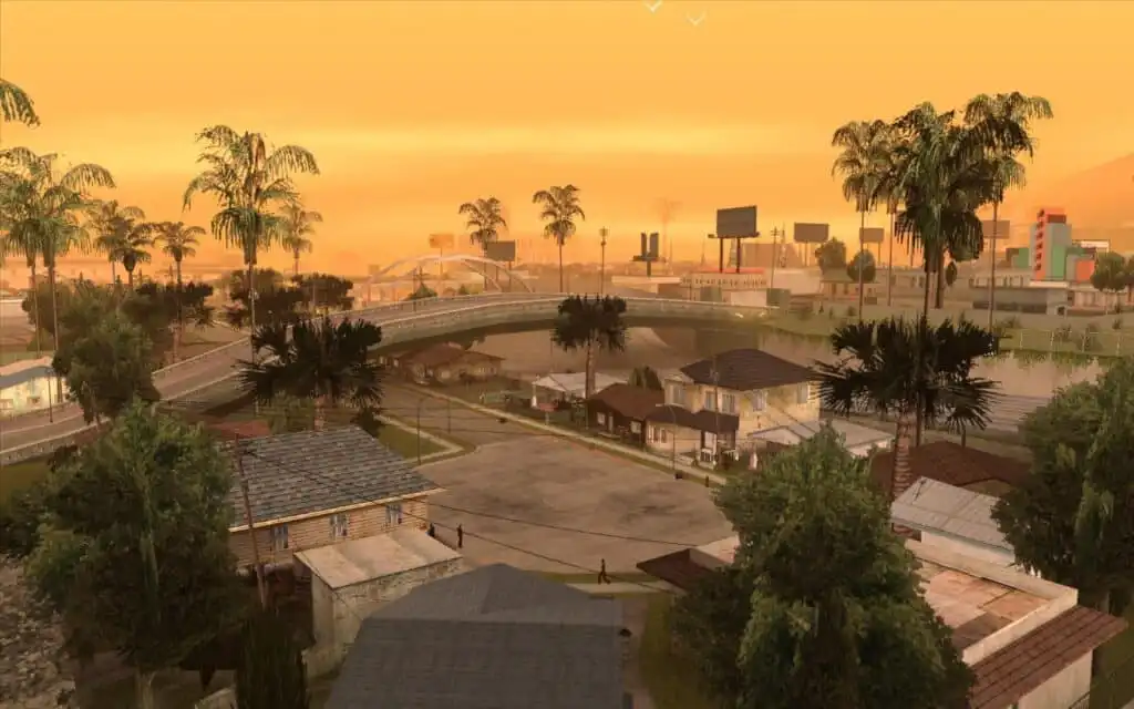 تحميل لعبة GTA San Andreas للكمبيوتر من ميديا فاير مع ملفات الاونلاين