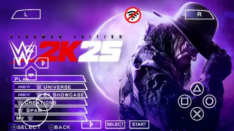 تحميل لعبة WWE 2K25 PPSSPP LITE اصدار V1 للكمبيوتر والهاتف