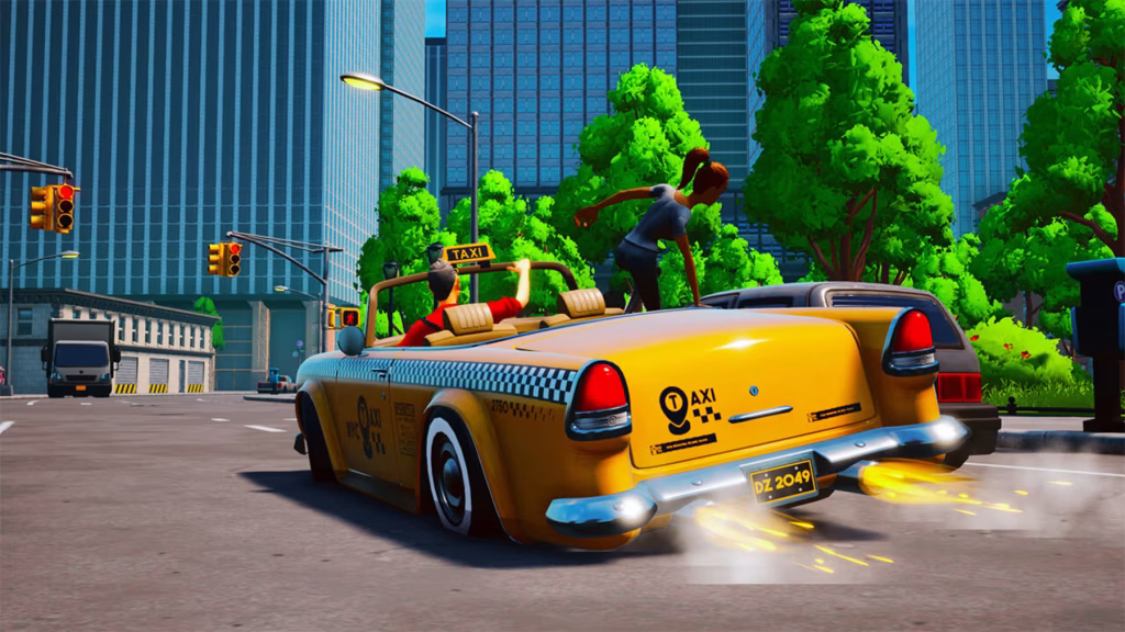 تحميل لعبة تاكسي الفوضى Taxi Chaos للكمبيوتر شبيهة لعبة كريزي تاكسي