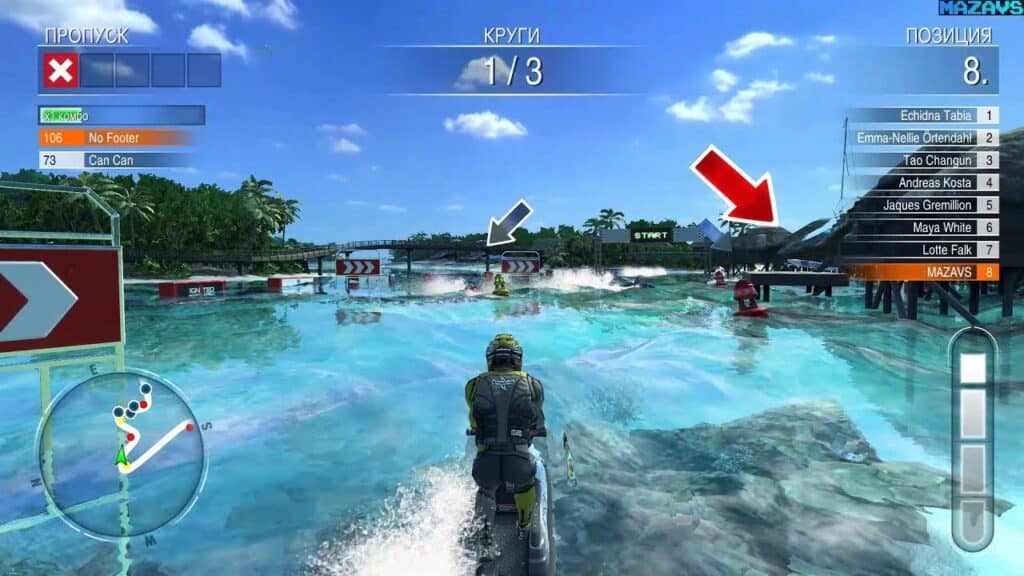 تحميل لعبة سباق الدراجات المائية Aqua Moto Racing Utopia للكمبيوتر مجانا