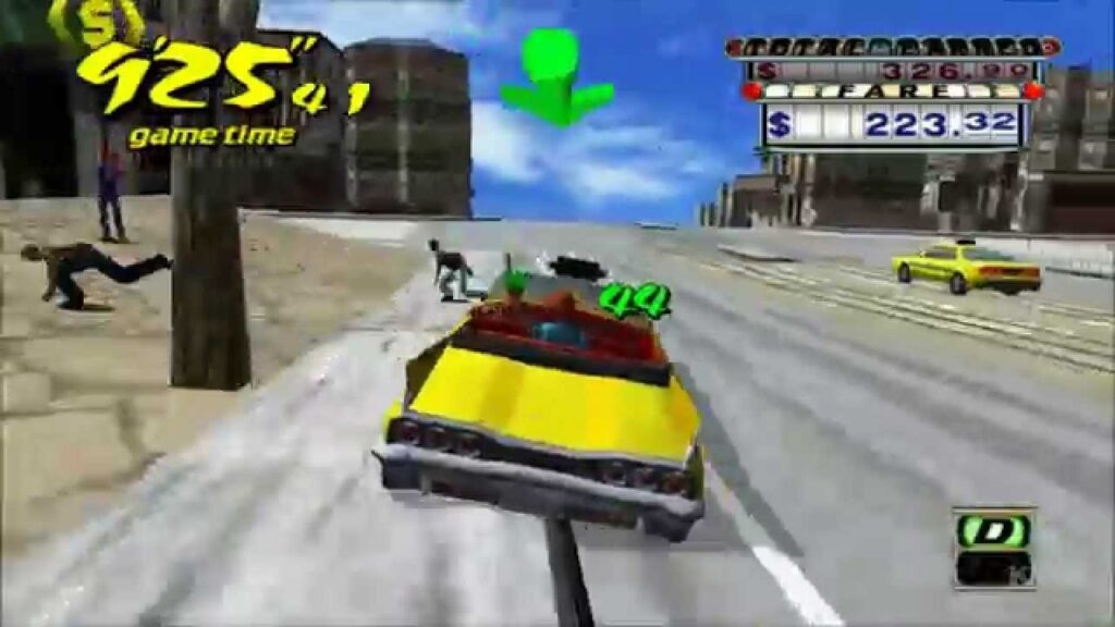 تحميل لعبة كريزي تاكسي Crazy Taxi الأصلية للكمبيوتر بحجم صغير تعمل بدون تثبيت
