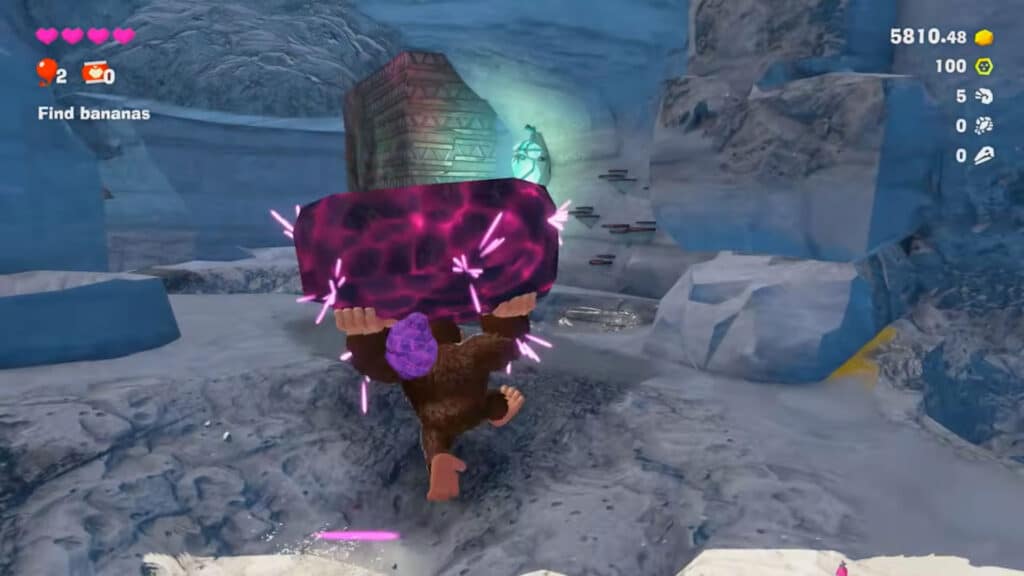 شرح أسلوب اللعب في لعبة Donkey Kong Bananza